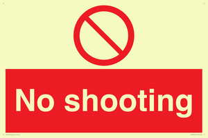 No shooting